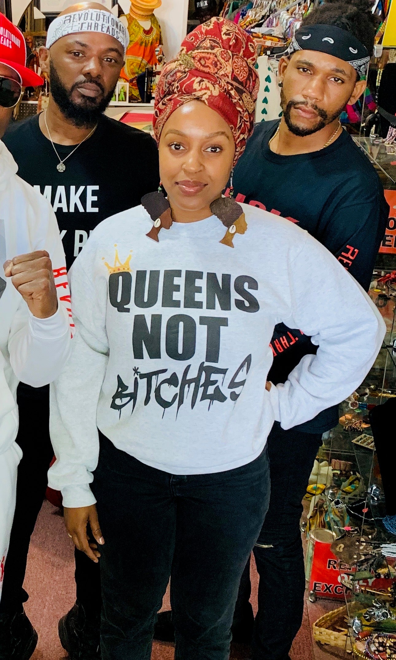 Revolutionary Threads Queens Not B*****s Tee