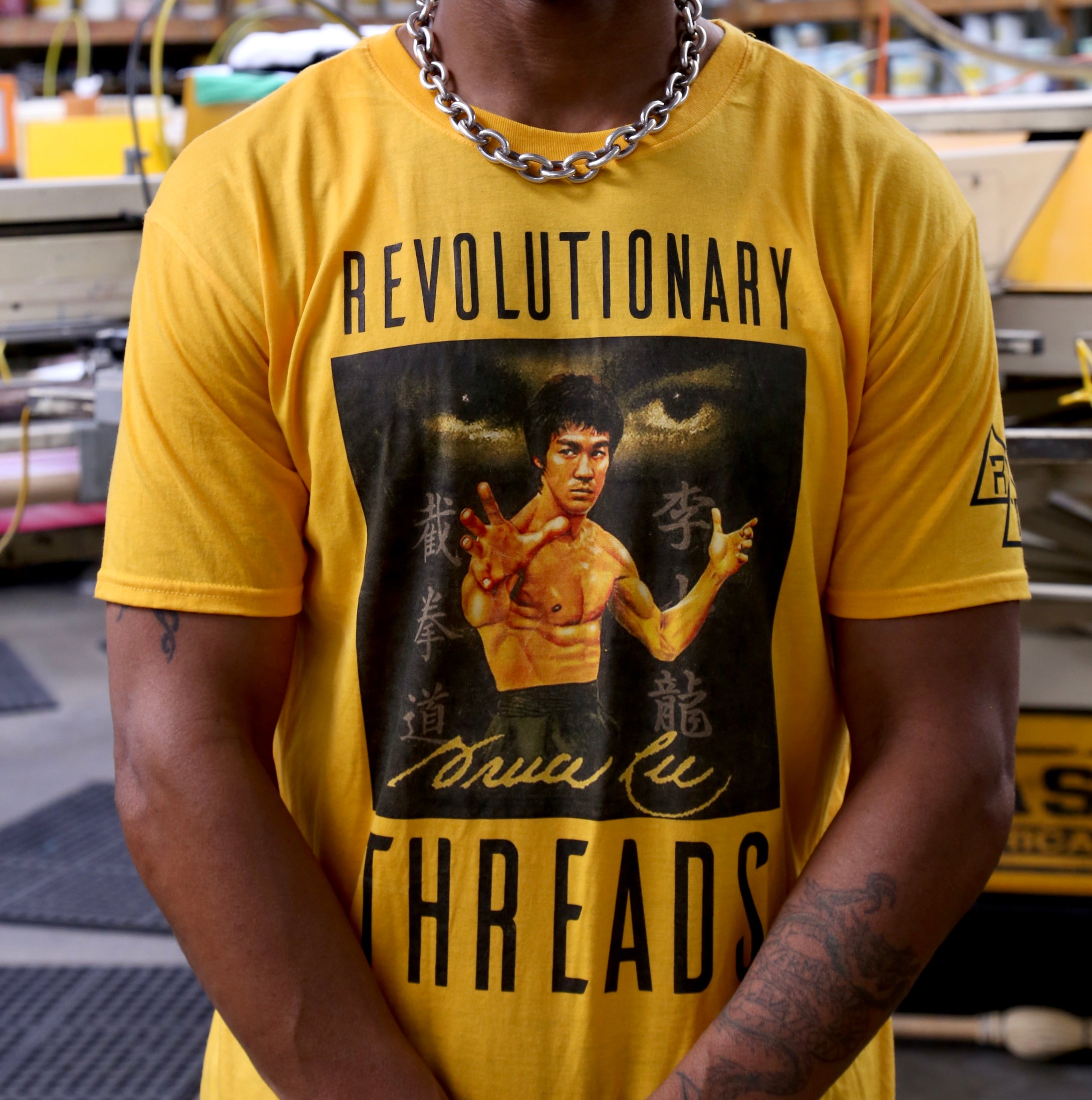 Revolutionary Threads short sleeve Bruce Lee Revolutionary TEE