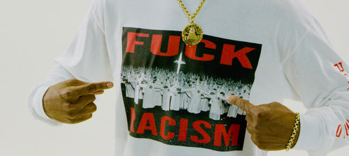 Revolutionary Threads Long sleeve F***k Racism Classic Tee