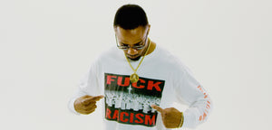 Revolutionary Threads Long sleeve F***k Racism Classic Tee