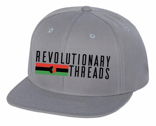Revolutionary Gray Printed logo Snapback