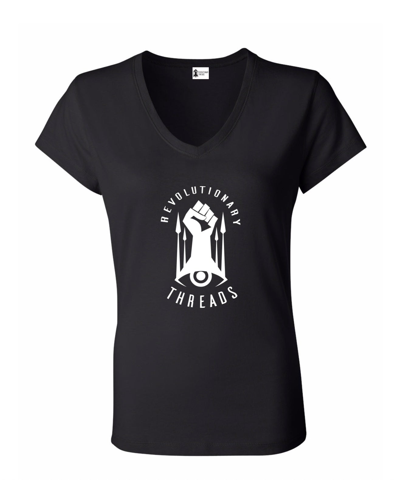 Revolutionary Women's Classic V-Neck Fist