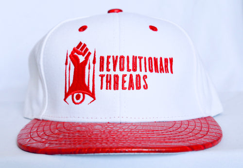 Revolutionary Red and White Snapback