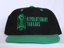 Load image into Gallery viewer, Revolutionary Green and Black Snapback.